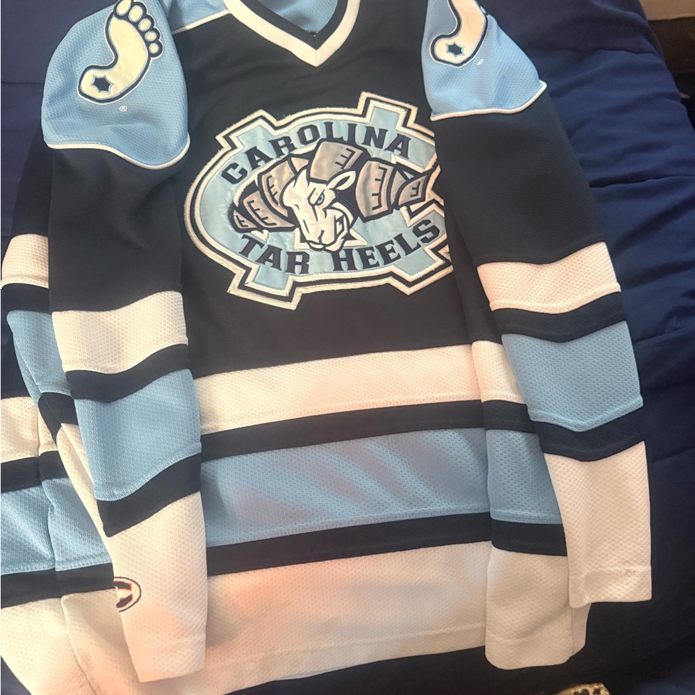 Blue and White Jersey